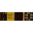Flex 3 Layer Flexible PCB Board FR4 Stiffener Yellow Cover Film 1.0mm
