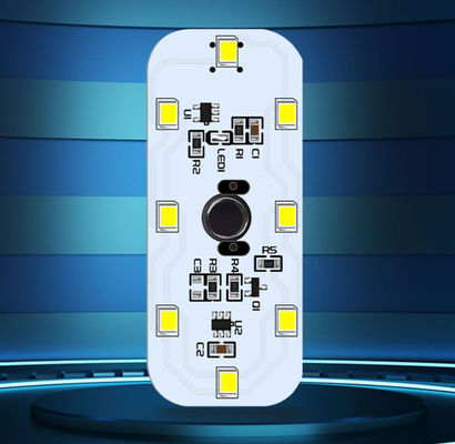 Good price Multilayer LED Light Circuit Board Assembly With Aluminum Materail White Soldermask online