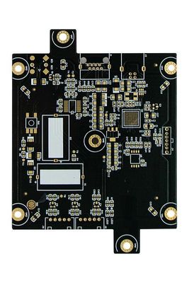 Good price Black Solder Mask High Frequency board for Testing Method Flying Probe Test 1.2mm Thickness online