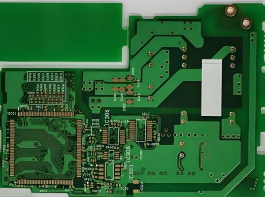 Good price Copper PCB with Hole Plug Soldermask Technology 0.1mm/0.1mm Min. Line Width/Spacing online