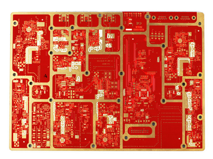 6 Layer PCB High Frequency ENIG FR4 Rogers Printed Circuit Board