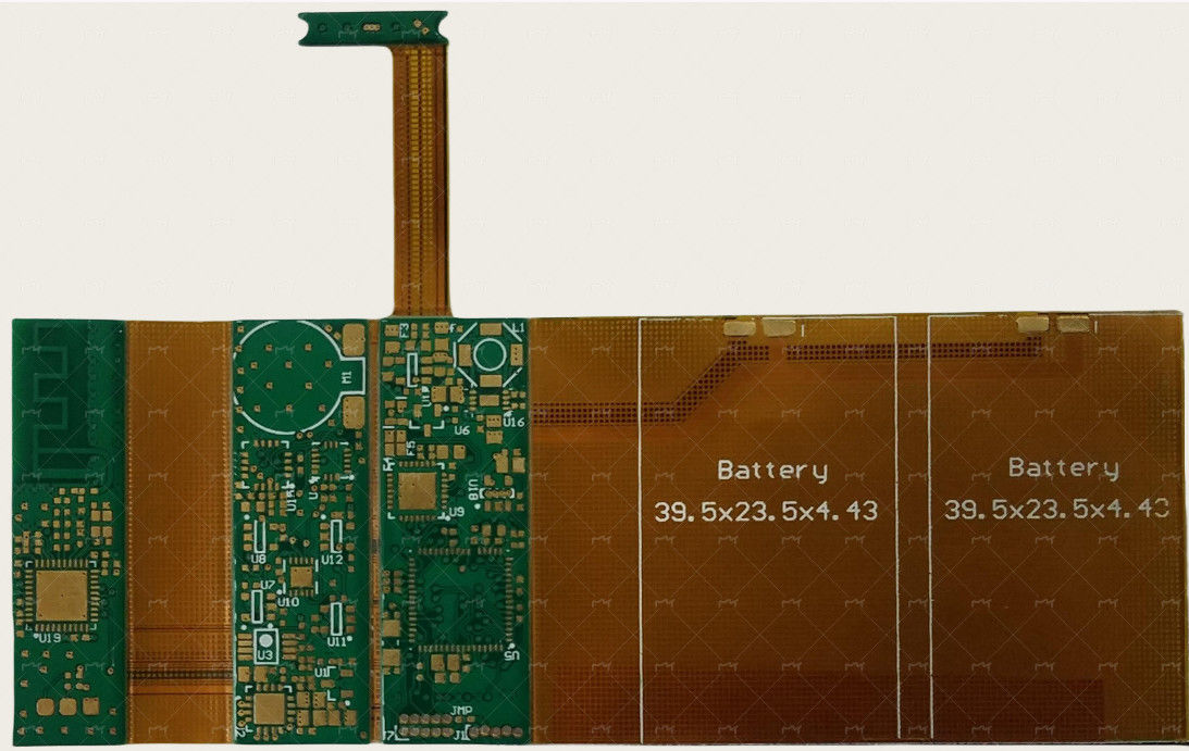 6L Rigid Flex Circuit Boards 1.0mm FR4 And PI Materail With EING For ...