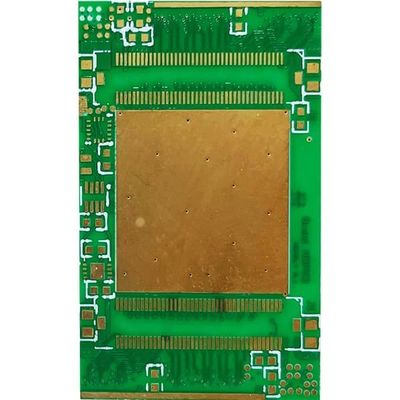 Good price Rigid Rogers PCB Ro4350B 1oz 2 Layers No Silkscreen Green Solder Mask online