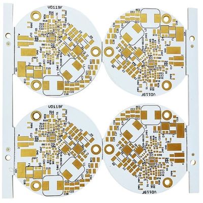 Good price ENIG 2 Layer AluminIum PCB Electronics Rigid PCB Material 1.55mm online