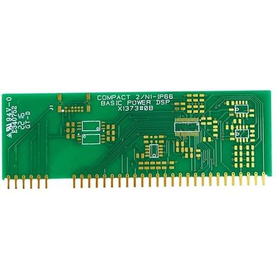 Good price Rigid FR4 Printed Circuit Board 2 Layers Green Soldmask & White Silk Screen online