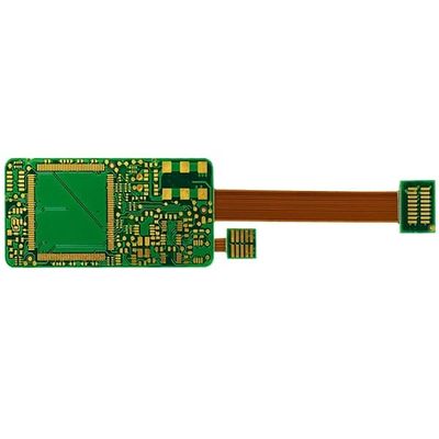 Good price Durable 8 Layers Rigid Flex PCB ENIG 1.33mm Circuit Board Green online