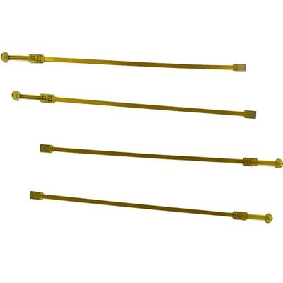 Good price OEM 6 Layers Rigid Flex PCB Yellow Cover 1.1mm No Silkscreen Film online