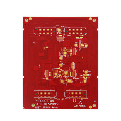 Good price FR4 Rigid PCB 6 Layer 2oz ENIG 70mm*87mm Red / White Durable online
