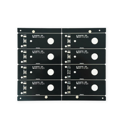 Good price Automobile Aluminum PCB Board 1 Layer PCB Finish HASL Black / White online