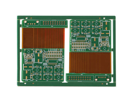 Good price PI+NFPP+FR4 Flex Rigid PCB 2 Layer For Automotive Frequency Converter online