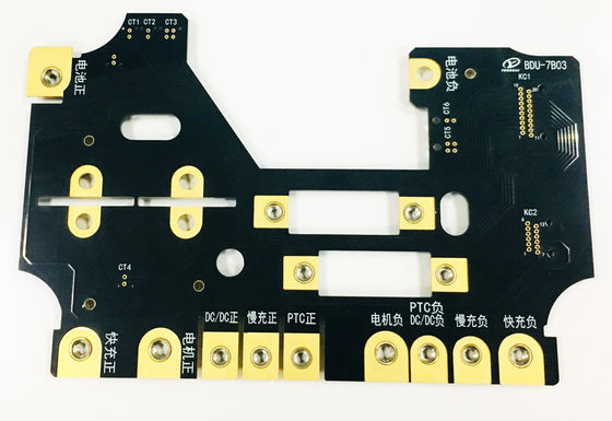 Good price 3mm Rigid PCB 3 Layer ENIG Automotive New Energy Copper Substrate online