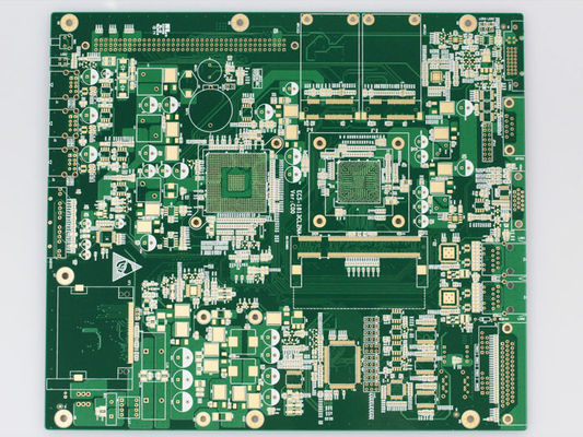 Good price 6 Layer Copper PCB Reliable FR4 Industrial Control PCB 250mm*220mm online