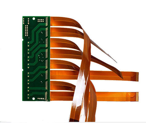 Good price 6 Layer Rigid Flex PCB Circuit Board 1oz 1.6mm On Security Industry PCB Manufacturing online