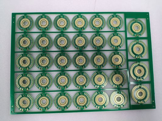 Good price 2 Layer FR4 PCB High TG Circuit Board 2.4mm With Hard Gold For Rotary Switches online