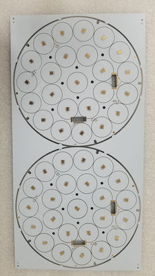 Good price 1L Aluminum Circuit Board 1OZ 1.6mm White Soldermask For Smart LED Product online