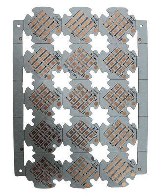 Good price LED Aluminum PCB Board 1oz OSP And EING White Soldermask For Lighting Applications online