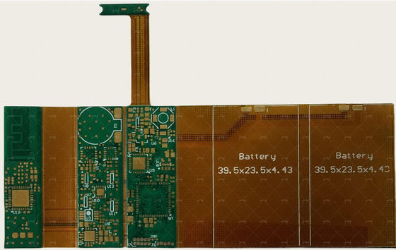 Good price 6L Rigid Flex Circuit Boards 1.0mm FR4 And PI Materail With EING For Battery Applications online