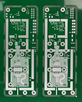 Good price 2 Layer High Frequency PCB With WL-CT338 Ceramic Substrate Materail 0.55mm Immersion Sliver online