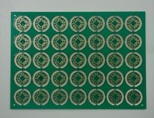 Good price 2L Rogers Circuit Board  RO4003C Material 1.6mm 1OZ  Edge Plating Green Soldermask EING online