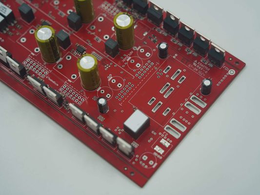 Good price Printed Circuit Assembly  6 layer with 2OZ Copper red soldermask for audio application online
