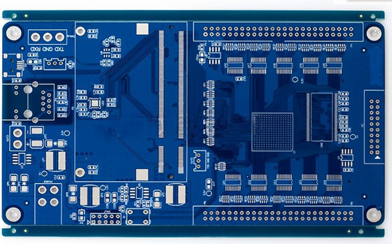 Good price Blue Solder Mask High Frequency PCB in 1.6mm Thickness for High Frequency Needs online