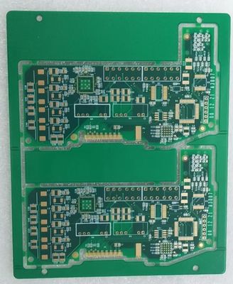 Good price ENIG 2u Green Soldermask Rigid Printed Circuit Board , Custom PCB Boards for Auto Industrial Mass Production online
