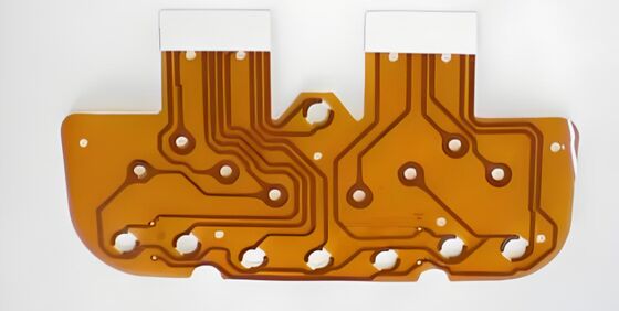 Good price Yellow Coverlay Flexible PCB Board Featuring Suitable for Flexible Electronics online